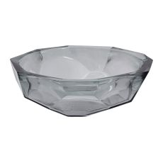 Ваза для фруктов Origami, серая, 25 см, SAN MIGUEL