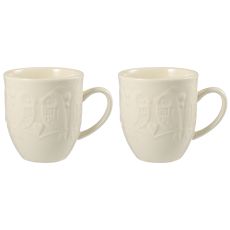 Набор кружек Birds of Paradise, 500 мл, кремовые, 2 шт., Liberty Jones
