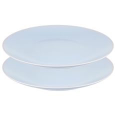 Набор обеденных тарелок Simplicity, ?26 см, голубые, 2 шт., Liberty Jones
