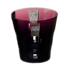 Стакан низкий  аметист 270 мл, серия RETRO BLACK, AJKA CRYSTAL