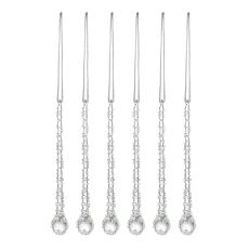 Набор ёлочных украшений Icy sparkles из коллекции New Year Essential, 6 шт., Tkano