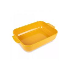 Форма для запекания прямоугольная керамика, SAFFRON YELLOW, Peugeot