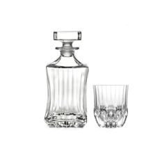 Набор для виски RCR Adagio 7 предметов (Графин 750мл Стаканы 350мл), хрустальное стекло, Италия