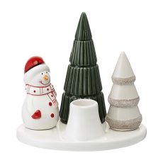 Подсвечник новогодний Enchanted forest из коллекции New Year Essential, 14 см, Tkano