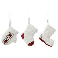 Набор ёлочных украшений Warming tale из коллекции New Year Essential, 3 шт., Tkano