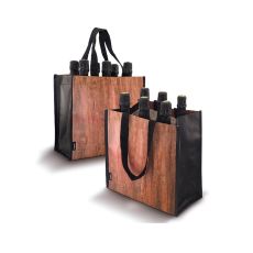Сумка на 6 бутылок Wood Wine Bag, Pulltex