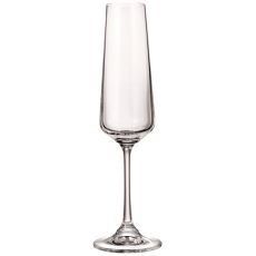 Набор из 6-ти бокалов для шампанского CORVUS, 160 мл, Crystal Bohemia