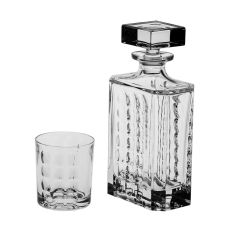 Набор для виски Scale: 1 штоф 700 мл и 6 стаканов 320 мл, Crystal Bohemia