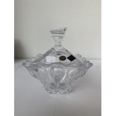 Доза с крышкой OCEAN, 12,7 см; стекло, Bohemia JIHLAVA