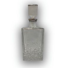 Штоф NICOLETTE , 1000 мл; декор Отводка платина; хрусталь, Bohemia JIHLAVA