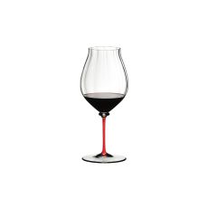 Бокал для красного вина Pinot Noir 4884/67R, 830 мл, красная ножка, серия Fatto a Mano, Riedel