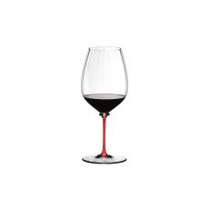 Бокал для красного вина Cabernet 4884/0R, 834 мл, красная ножка, серия Fatto a Mano, Riedel