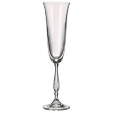 Набор из 6-ти бокалов для шампанского FREGATA, 190 мл, Crystal Bohemia