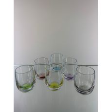 Набор из 6-ти стопок для ликера MERGUS, Color mix 6 цветов, 60 мл, Crystal Bohemia