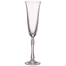 Набор из 6-ти бокалов для шампанского PARUS, 190 мл, Crystal Bohemia