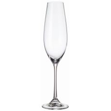 Набор из 6-ти бокалов для шампанского COLUMBA, 260 мл, Crystal Bohemia