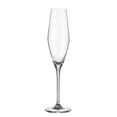 Набор из 6-ти бокалов для шампанского LOXIA, 210 мл, Crystal Bohemia