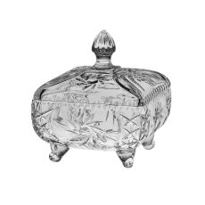 Доза с крышкой PINWHEEL, 24,5 см, Crystal Bohemia