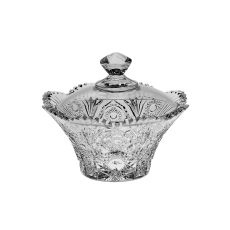 Доза с крышкой SISSI, 20,5 см, Crystal Bohemia
