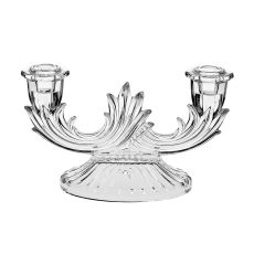 Подсвечник, 21 см, 2-х рожковый, Crystal Bohemia