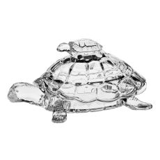 Доза Черепаха, 26,5 см, Crystal Bohemia