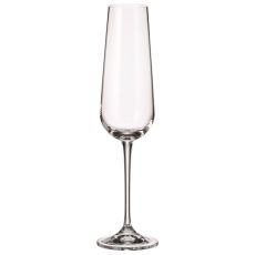 Набор из 6-ти бокалов для шампанского ARDEA, 220 мл, Crystal Bohemia
