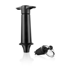 Вакуумный насос для вина  Black + пробка с каплеуловителем, Vacu Vin