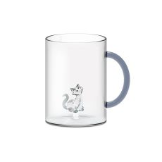 Кружка с серой ручкой, 420 мл, Кошка, Monterey, WD Lifestyle