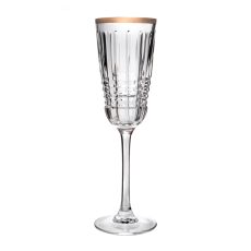 Набор из 6-ти бокалов для шампанского 170 мл, коллекция RENDEZ- VOUS  GOLD, Cristal d’Arques Paris