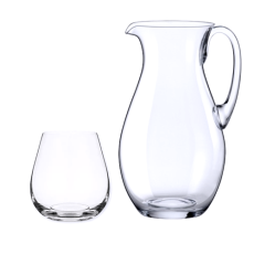 Набор для воды Columba: кувшин 2000 мл и 6 стаканов 380 мл, Crystal Bohemia