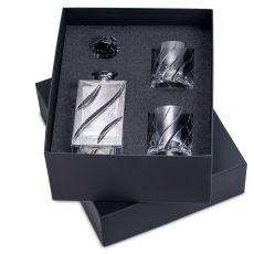 Набор для виски: штоф и 2 стакана, серия Olymp, Rogaska