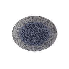 Блюдо овальное 21 х 16 см, IRIS BLUE, Porland
