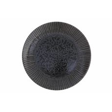 Тарелка мелкая 26 см, без борта, IRIS GREY, Porland