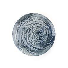 Тарелка плоская 27см, цвет серый, VORTEX, Porland