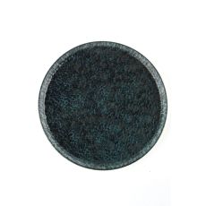 Тарелка с бортом 27см, цвет черный, MOSS, Porland
