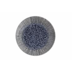 Тарелка мелкая 17 см, без борта, IRIS BLUE, Porland