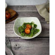 Салатник квадратный 16см, цвет дымчатый, SMOKY, Porland