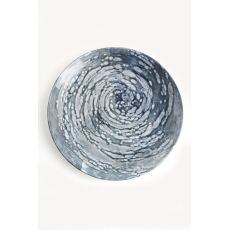 Тарелка плоская 25см, цвет серый, VORTEX, Porland