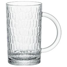 Набор из 4-х кружек для пива, 430 мл, d=77 мм, h=128 мм, серия Infinityglass, поликарбонат, Bonna