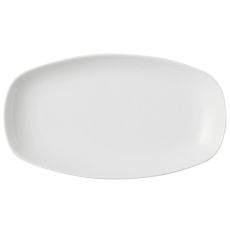 Тарелка овальная 15х8см, белая, LEBON, Porland