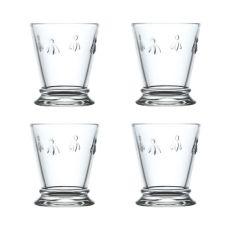 Набор из 4-х стаканов 260 мл, h 10,3 см, d 8,4 см, серия ABEILLE, La Rochere
