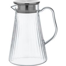 Кувшин с крышкой 1,5 л, d=105 мм, h=260 мм, серия Infinityglass, поликарбонат, Bonna