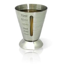 Джиггер с делениями 15-75 мл, d=55 мм, h=67 мм, Vin Bouquet