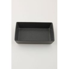 Блюдо прямоугольное 16х10 см h 4 см, Seasons Черный, Porland