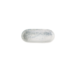 Блюдо овальное 15 см, Smoky Matte Blue, Porland