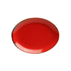 Блюдо овальное 18х14 см, Seasons Красный, Porland