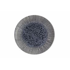 Тарелка мелкая без борта, 25 см, цвет синий, IRIS BLUE, Porland