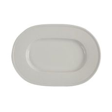 Тарелка овальная 31 см, цвет белый, LINE, Porland
