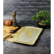 Блюдо прямоугольное 37,5x21,5 см h 2 см, STONEWARE, Porland