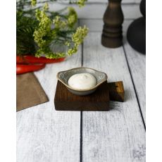 Соусник с ручками d 7 см, Seasons Темно-серый, Porland